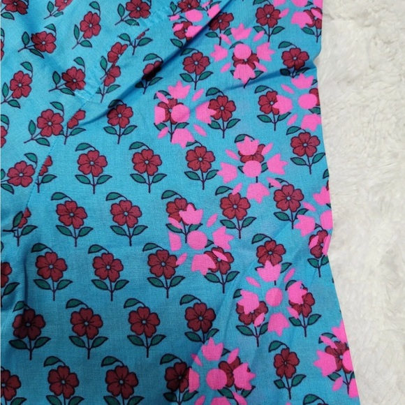 Gorgeous ❤️ J. CREW classic popover shirt in block print overlay NWT - Picture 6 of 10